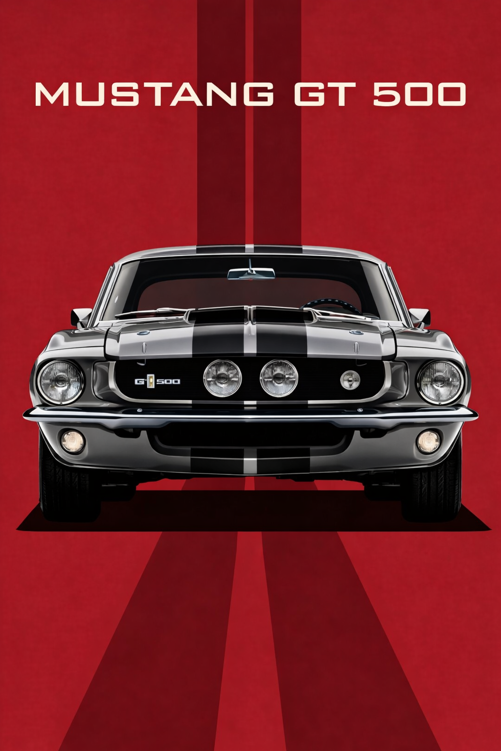 MUSTANG GT500 Classic Crew T-Shirt